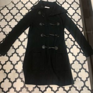 2 for $25 Anne Fontaine Black Women’s Sweater Size40 / 6 Leather Toggle closures